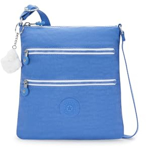 Kipling Keiko Damen Crossbody Tasche, Einheitsgröße, Cocktail Blau, 8''L x 9''H x 1.25''D, Kipling Keiko Damen Crossbody Tasche