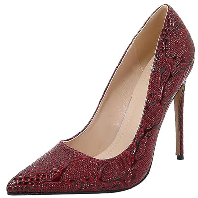 Lackpumps svarta kvinnor, sexiga höga klackar för kvinnor stilett eleganta avslappnade arbetsskor affärskvällsskor PU-läder högklackade skor latin dansskor barfota sommarskor med klack