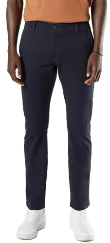 Dockers Herren Smart Supreme Flex Alpha Skinny - Wonderknit Hose, Dockers Navy, 31W / 34L EU