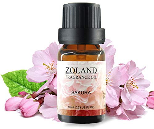 Sayla Ätherische Öle für Diffuser, Aromatherapie Duftöl Geschenk, 100% Naturrein Reines, Lavendel, Eukalyptus, Teebaum, Pfefferminze, Zitrone, Jasmin (10ml) (Lilie und Lotus)