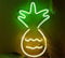 Ulalaza Neonlicht Zeichen LED Ananas Nachtlichter USB-betrieben dekorative Festzelt Zeichen Bar Pub Store Club Garage Home Party Dekor