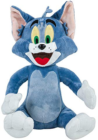 Tom Katze Plüschtier blaugrau 28 cm Tom und Jerry Kuscheltier