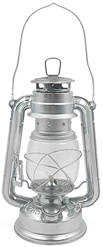 Petroleumlampe, Öllampe Kerosene lamp, Vintage Storm Lantern Lichter, Nostalgische Petroleum-Sturmlaterne, Multifunktions Tragbare Lichter Außenbeleuchtung Lampe, für Haus, Garten, Camping (Bronze)