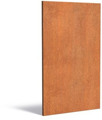 ADEZZ Paneel Basic Cortenstahl 110x180 cm Gartenpaneel Sichtschutz Paneel Garten Deko Wand