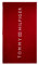 Tommy Hilfiger Unisex Towel Uu0Uu00108 Handtuch, Red (Medium Red), One Size