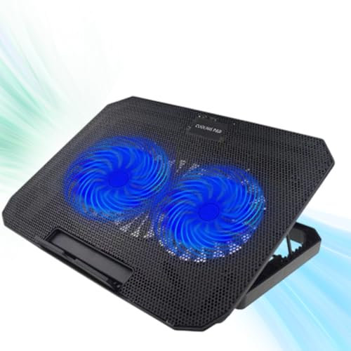 Laptop Stand with Fan, Notebook Cooler Pad, Laptop Cooling Pad, Computer Cooler Stand, Silent Laptop Cooling, Adjustable Laptop Stand, Cooling Holder for Laptop, Laptop Cooling Stand