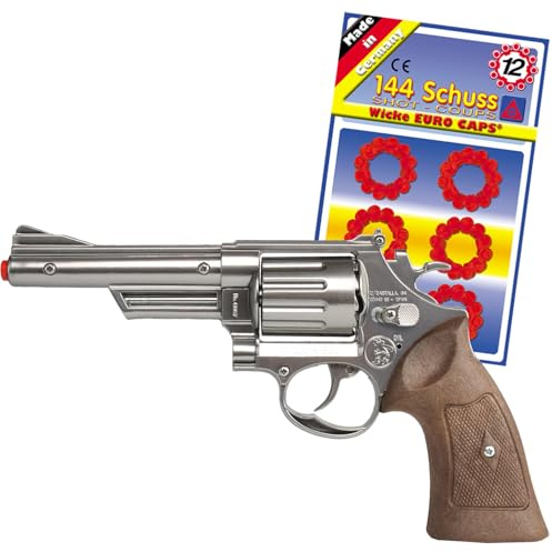 Magnum Polizei-Requisite 26,5 cm mit 144 Ringamorces für Erwachsene