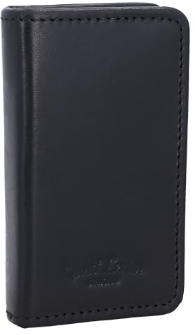 Gusti Leder Maniküre Alizee - Etui Nageletui Nagelpflegeetui Maniküreetui Damen Herren Leder Schwarz