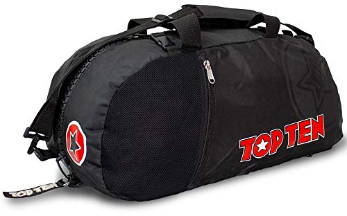 TOP Ten Rucksack-Tasche, schwarz