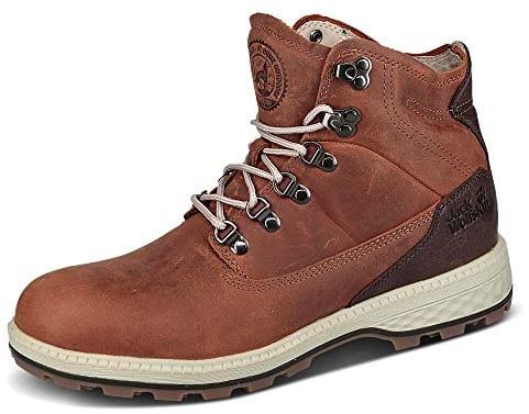 Jack Wolfskin Jack Mid M, Stivali Combat Uomo, (Cognac/Mocca 5212), 47 EU