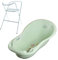 Baignoire bébé avec thermomètre Vert Forest 86 cm + pied