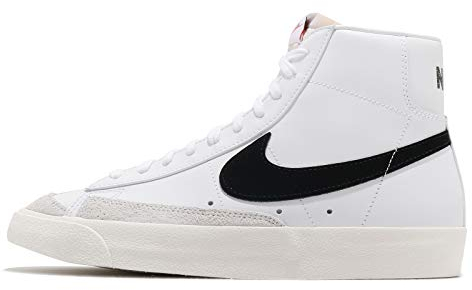 NIKE Herren Blazer MID '77 VNTG Sneaker, Weiß White Black 000, 38 EU