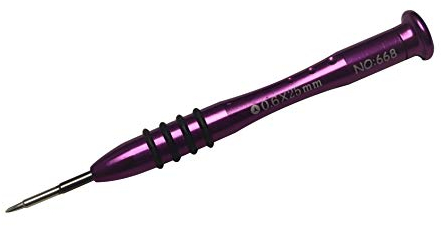 Deal Maniac 0,6 mm Y-Spitze Y000 Tri-Point Triwing Y-Form magnetischer Tri-Schraubendreher kompatibel mit Apple iPhone 11, 11 Pro, 11 Pro Max, XR, XS, XS Max, 8, 8+ Plus, 7, 7+ Plus