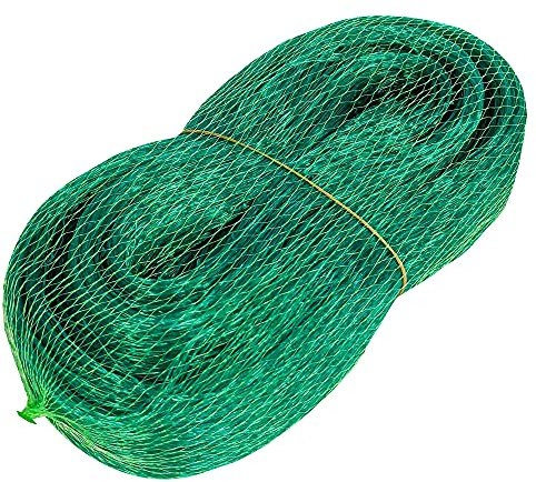 Anti-Bird Netting - Green/Black | Protect Your Plants From Birds | Mesh Fencing | 2M x 5M