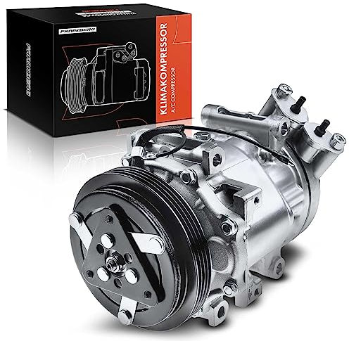 Frankberg Compressore dell'aria condizionata con frizione Benzina Compatibile con Clio II BB CB Kangoo KC0/1 Kangoo Express FC0/1 Replace# 7700875357, compreso l'olio preconfezionato