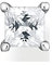 Thomas Sabo single stud earrings white stone 925 sterling silver H2233-051-14