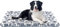 VANKEAN Stylish Dog Crate Pad Bed Mat Reversible (Cool & Warm), Soft Pet Sleeping Mat Dog Bed for Crate Suitable for Small to XX-Large Dogs and Cats, Machine Washable Crate Beds,Grey Stone Pattern