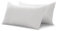 Novilla Kopfkissen 40x80 4er Set, Kissen für Bett Schlafkissen mit maschinenwaschbarem Bezug, Kissen aus gebrochenem Schwamm, für Haus und Hotel, Weiß
