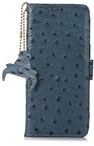 COQUE Boîtier de téléphone iPhone 14 Pro,Porte Monnaie en Cuir avec Boucle magnétique,boîtier de téléphone à l'épreuve des Chocs avec[antivol RFID][Clip de Carte de crédit] pour iPhone 14 Pro,Bleu