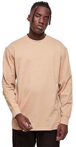 Urban Classics Men's Tall L/S T-Shirt, Union Beige, 3XL