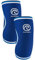 Rehband Rx Ellenbogenbandage Kraftsport, 5mm Neopren Ellenbogenschoner stabilisiert Muskeln & Gelenk, unterstützende Armbandage Ellenbogen, Farbe:Blau - 1 Paar, Größe:M