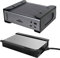 Under Desk Holder for Thunderbolt 4 Dock/Thunderbolt 3 Dock and Power Cable, Under Desk Iron Storage Rack for TS4 / TS3 Plus, No Drill, Easy Install with All Hardware Included