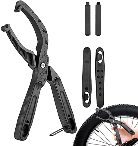 Rianpesn -Reifenzange | Rennrad-Reifenheber - Reifenwechselset mit rutschfestem Griff und Sicherheitsschnallendesign für faltbares Fahrrad-Mountainbike