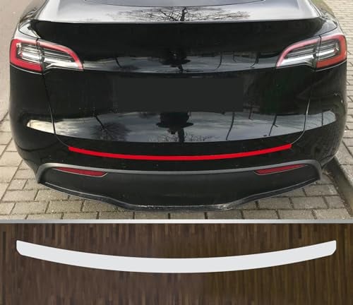 kompatibel mit Tesla Y ab 2020 Lackschutzfolie Ladekantenschutz transparent