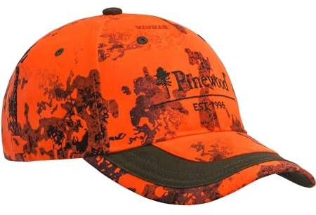Pinewood 8994 Camou Kids Cap Strata Blaze/Mossgreen (990)