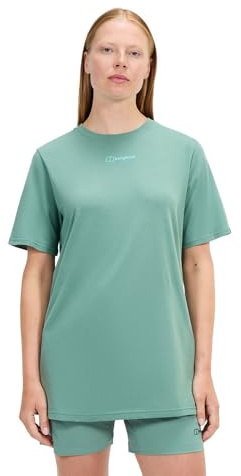 Berghaus Damen Mount Botany T-Shirt | 100% Baumwolle T-Shirt, Helles Terrain, 18