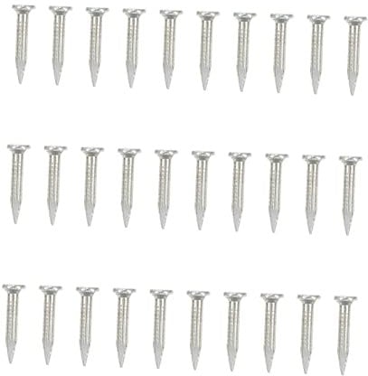 VILLFUL 310piezas Clavos Endurecidos Unidades Para Fácil De Romper Galvanizado