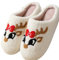 riou Navidad Halloween Zapatillas De Casa Para Mujer Hombre Cálido Cómodas Zapatillas Interior Ligeras Blanditas Antideslizante Zapatillas De Casa Casual Zapatos De Casa