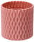 Pixaro Classic Makeup Organiser Brush Holder, 5-Slot Rotating Makeup Brush Pot, Pink