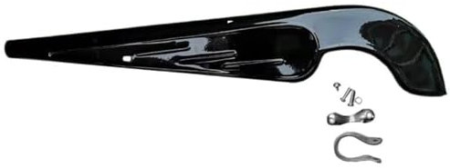 BEAHING Fahrradkettenabdeckung, Fahrradkettenabdeckung Metallstabiler Ersatz, Fahrradkettenschutzbedeckungsfahrer Kettenringschutz, Schutzschreiberschutz für Mountain Road Bike, Fahrradkettenwächter