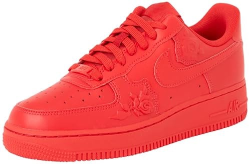NIKE Herren AIR Force 1 '07 Sneaker, University Red University Red, 40 EU