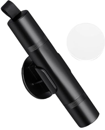 OUDQFCJ Marteau d'urgence 1 pièce avec coupe-ceinture, verre de test pour pratique, Brise Vitre, Outil de Coupe Ceinture, Sauvetage Les Bus, avec Socle, Nouveau Sauver des Vies, Brise Vitre