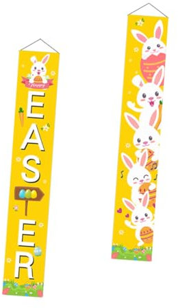 POPETPOP Ostertürbanner Zum Aufhängen Aus Türdekoration -banner Für Haustür Veranda Zimmer Fenster Wand Terrasse Drinnen Und Draußen