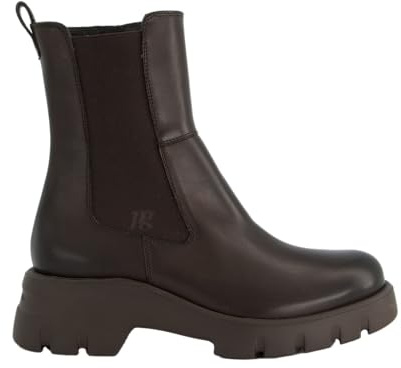 Paul Green Damen - Stiefeletten 8104-080 in braun Glattleder
