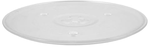 GALPADA Mikrowellenteller Aus Glas Für Mikrowellen Ersatz-drehteller Mit Optimaler Einfach Zu Reinigen Montieren