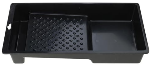 Vassoio in nylon da 10,2 cm, per uso professionale e personale, per lavori di ristrutturazione domestica e artisti, facile da trasportare, strumento per pittura edilizia