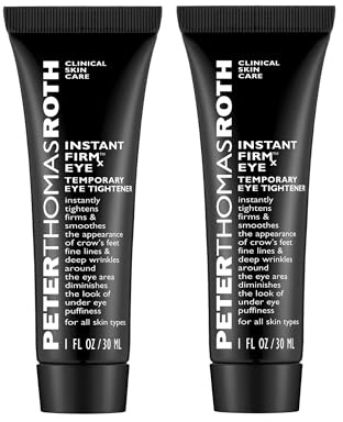 Peter Thomas Roth – Instant FIRMx® Eye Duo Set – 2x Straffendes Augen-Gel 30ml – Sofort-Lifting Effekt gegen Falten, Tränensäcke & Schwellungen – Anti-Aging Augenpflege Doppelpack