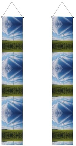 Windrad, dekorative Veranda-Banner, bedruckte Veranda-Banner, perfekt für Zuhause oder Abschlussfeier