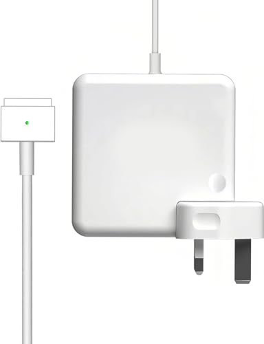 Cluvox 60W T-Tip Super Fast Charger,Compatible with Mac Book Pro Charger,Universal Laptop Charger Compatible with Mac Book Pro 13-Inch Retina Display(After 2012) Models A1425,A1435,A1502,A1465,A1466