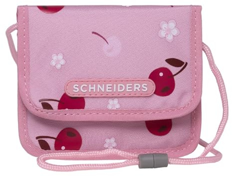 Schneiders Brustbeutel Geldbörse Neck Pouch Cherry Pop rosa
