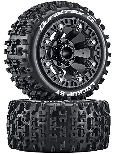 Duratrax Lockup ST 2.2 Black (2) (DTXC5101)