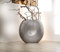 Vase Edel, Große Vase, Bodenvase Edelglanz Silber 55 x 16 x 50 cm FRANK FLECHTWAREN
