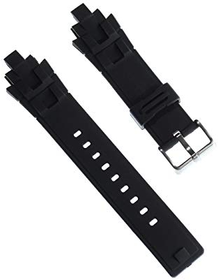Imppac Calypso Herren Uhrenarmband 17mm Kautschuk-Band schwarz für Calypso K5595 D2UKA5595/S Uhrenarmband von Calypso für den Mann