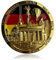 Metall-Magnet Berlin | typisches Hauptstadt Souvenir | Kühlschrankmagnet | Designed in Germany