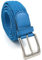 LisaModa Unisex Stretch Flechtgürtel in vielen Farben (Blau 053, 110-130)