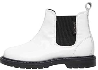 Naturino PICCADILLY-Stivaletti Chelsea in vernice, Bianco 30